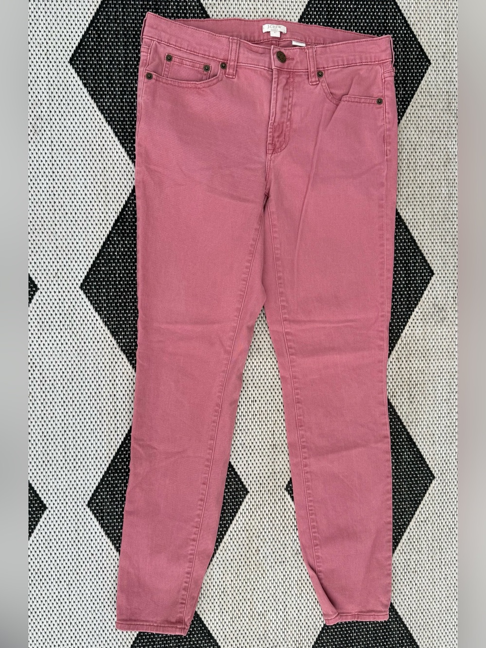 J. Crew Women’s Pink Slim Jeans